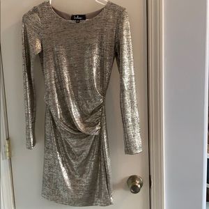 Gold Metallic Dress